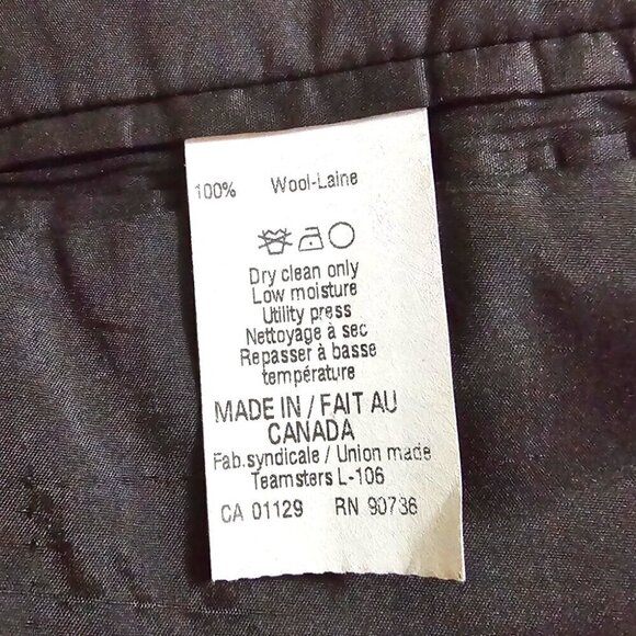 Ralph Lauren Gray Wool Pinstripe Single Breasted Blazer Sz 44L - Picture 8 of 11